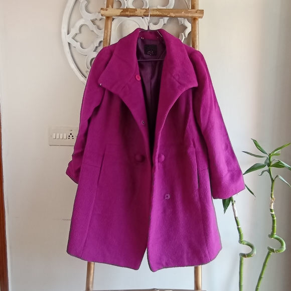 Korean Lightweight Wool Coat - Picture 7 of 16